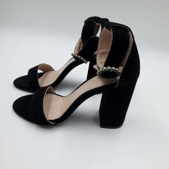 Maje Suede Heeled sandals - Picture 1 of 12